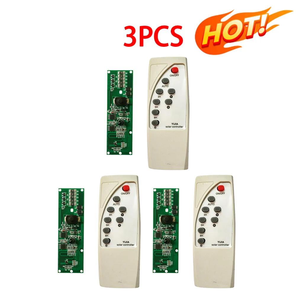 Automatic Control Lamp Board with Remote Control Solar LED Driver Board Multi-function Practical Creative Human Body Induction