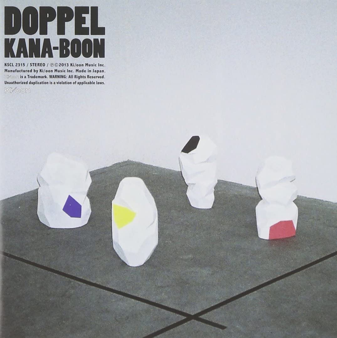 

CD KANA-BOON - DOPPEL KSCL2315 Ki/oon 2013 Japan ObiJapanese Pop/Rock Used