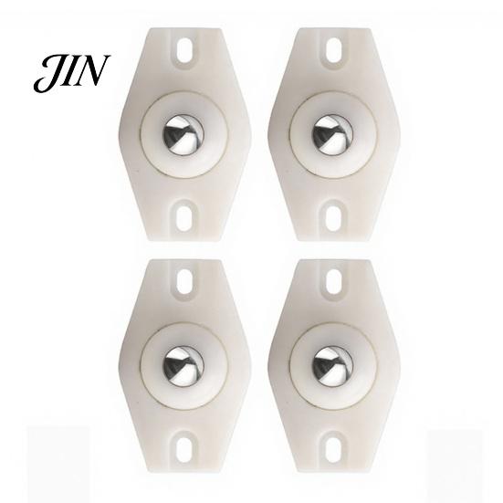 Plastic Caster Wheels 4/20Pcs Self Adhesive Wheels, 360 Degrees Swivel Sticky Appliance Rollers, Heavy Duty Casters for Kitchen Appliance, Trash Can,