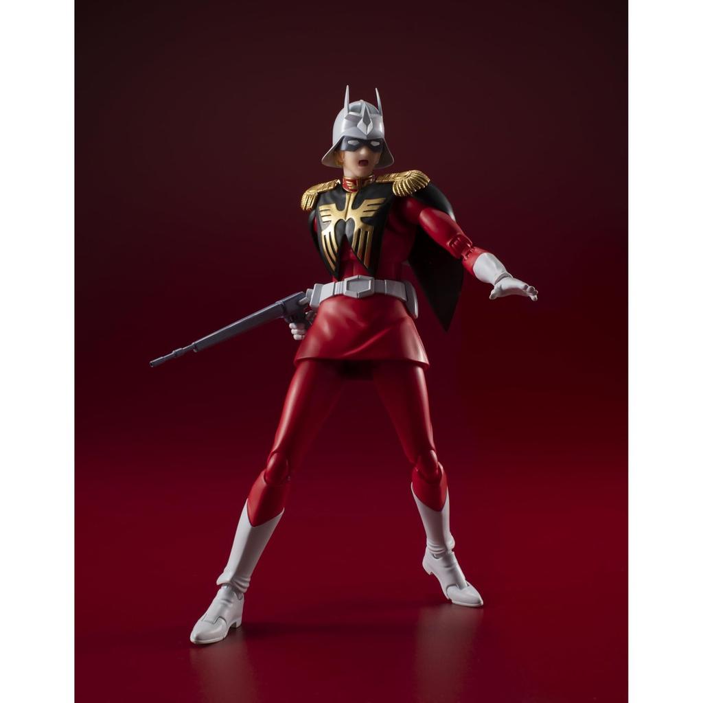 Tamashii Nations S.H.Figuarts Mobile Suit Gundam Char Aznable Action Figure Approx. 155mm ABS PVC