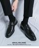 Men's Plus Size Leather Loafers: Versatile British Slip-On Shoes for Business, Formal Wear, Weddings, and Grooms