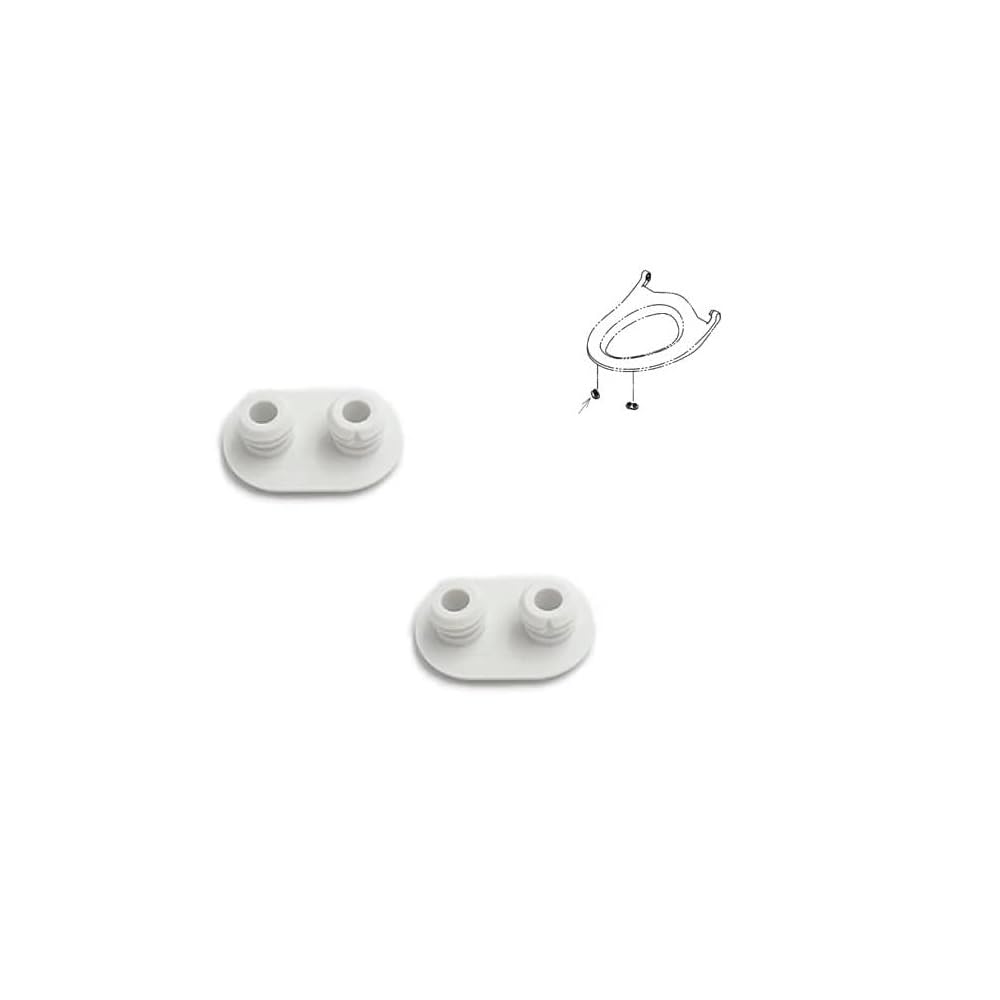 Von TOTO Toilettensitzkissen D42293R Nachfolger von D42293S [Set 2] „TCM1792R]“ [Clip wan]