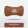 Car Seat Safety Headrest Pad Auto Emblem Neck Pillow For a2 A1 A2 A3 A4 A5 A6 A7 A8 Q1 Q2 Q3 Q4 Q5 Q6 Q7 Q8 TT RS3 S5 Quattro