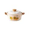 Good Persimmon Peanut Ceramic Casserole Pot 4.2L
