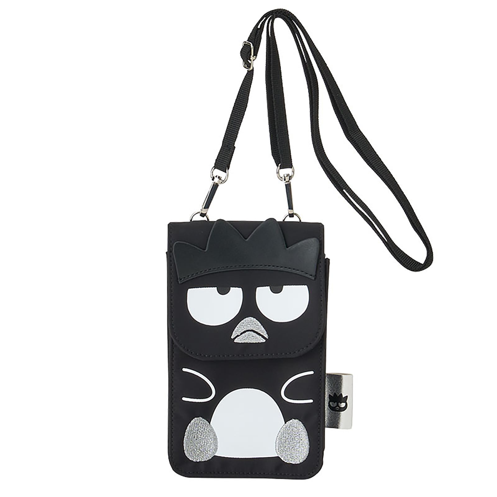 

Sanrio Smartphone Shoulder Bag PU for ages 3 and up (My Time) Badtz-Maru (Polyester, Steel, Leather, PP) (Product Code 299278)