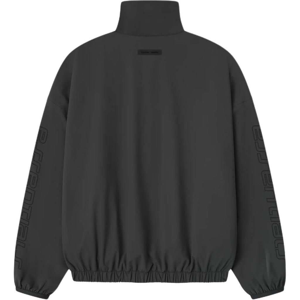 Fear of God Essentials Nylon Half Zip Track Jacket Iron Grey Men Outerwear 202HO258271F