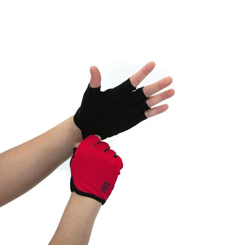 Ykywbike Half Finger Lycra Cycling Gloves Summer X-Ray Diffraction Shock Absorption Men Bicycle Highway Mountain Bicycle Equipment