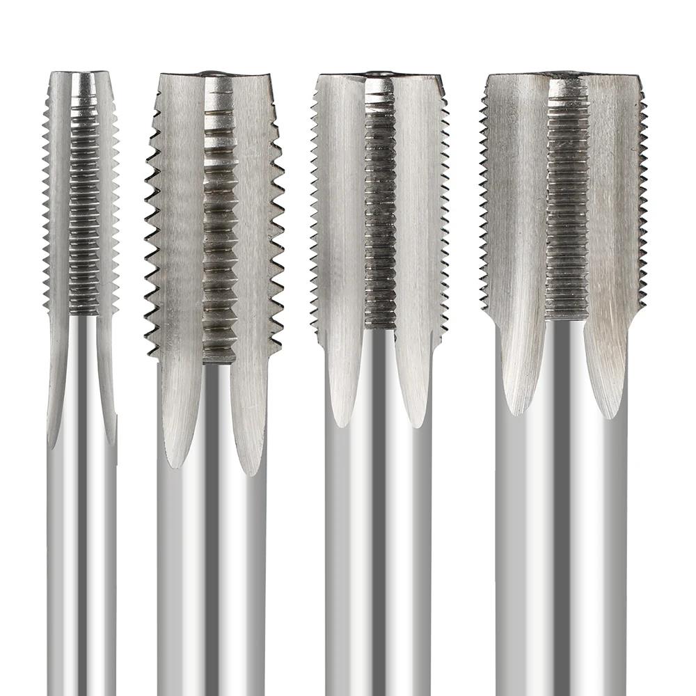 SLUGB Thread Tap M2-M20 Metric Left Hand Machine Tap HSS Steel Screw Machine Plug Tap Drill Metal Threading Tapping Tools Thread Lock3