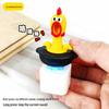 Seagull Keychain: Sound, Light & Decompression Toy Pendant