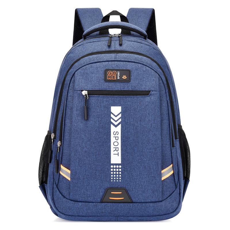 Backpack Men's Large Capacity Business Trip Computer Backpack Casual Simple Travel Bag Lightweight Student School Bag