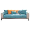 Non-Slip Cream Sofa Cushion: Four Seasons Light Luxury with Simple Embroidery