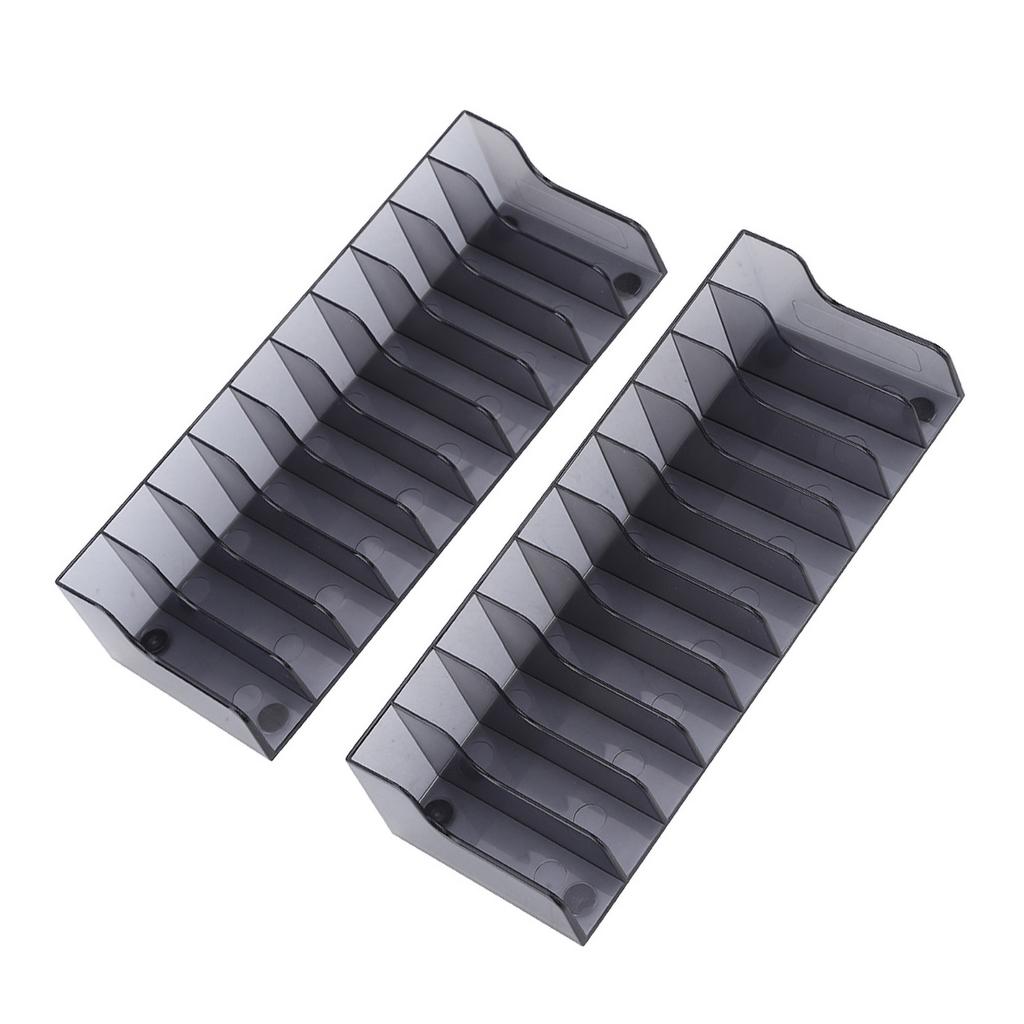 2 PCS Large Capacity Game Card Box Game CD Storage Stand Holder Bracket for PS4 SLIM PRO