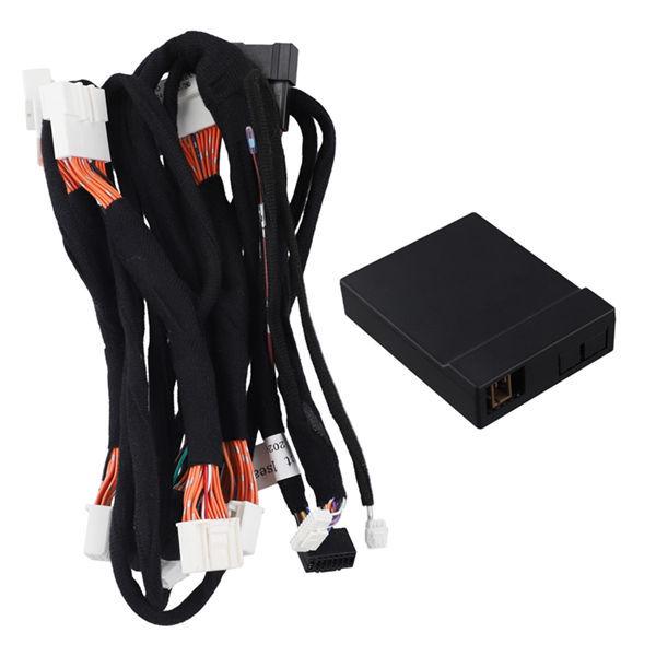 Android Navigation Power Cable Set: 16-pin Adapter, ABS Material, As Shown, with C