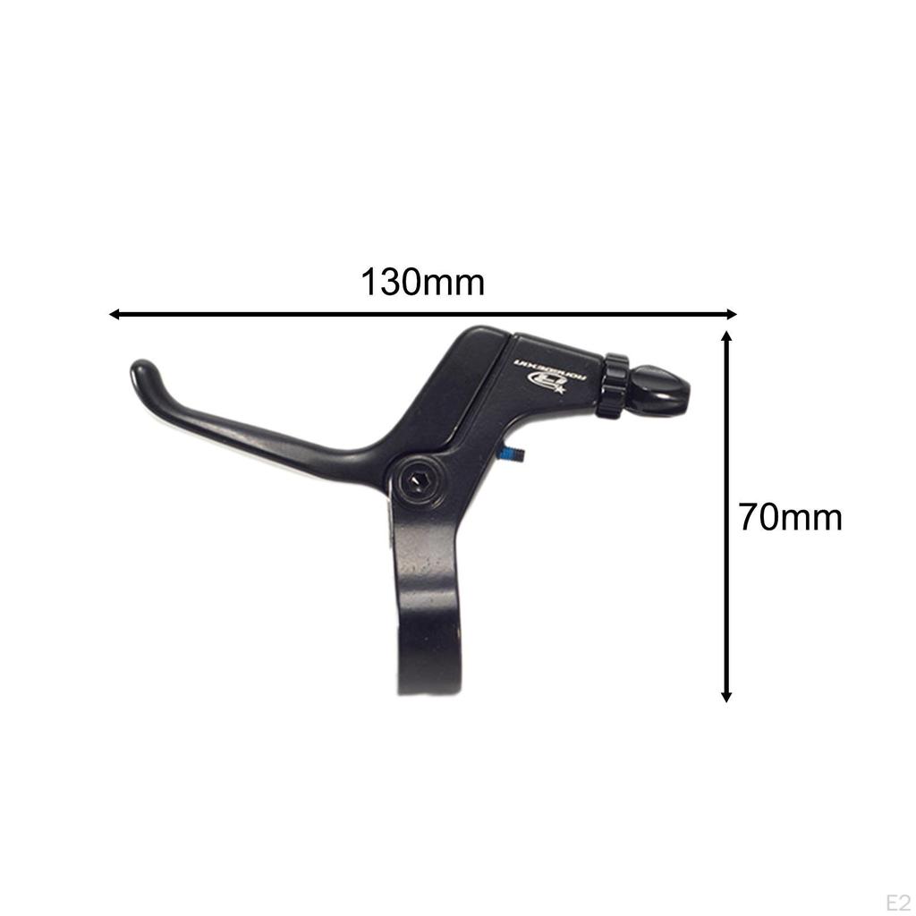 1 para dźwigni hamulca rowerowego, Uniwersalna aluminiowa dźwignia na kierownicę dla roweru dziecięcego, 2,2 cm