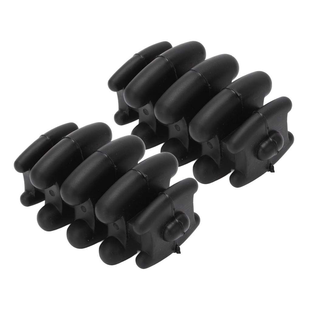 3Pcs Surfboard Fins Nylon Plastic Blue Thruster Fin Surfing Board Accessories For Long Board