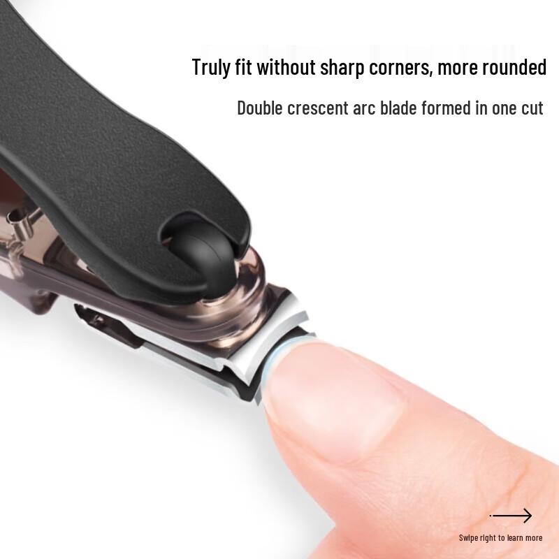 ZWILLING Kleiner 360° drehbarer Edelstahl-Nagelknipser