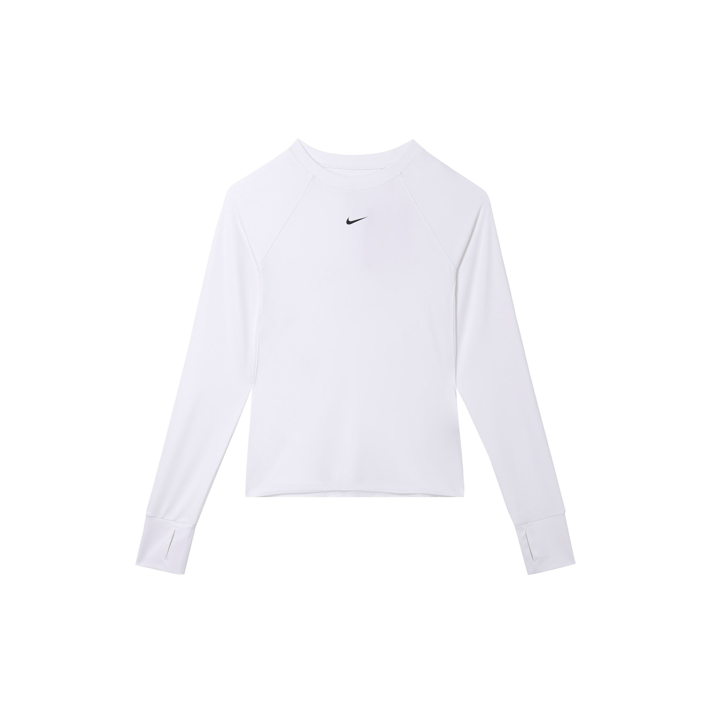 

Nike Comfortable Long Sleeve T-Shirt Women Tops White FV7846100 XL