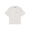 Logo Print Tee Asia Sizing 'White' Men's AMT22371-CFO