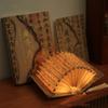 3D Stereoscopic DIY Book Lamp Fan Shaped Art Book Light Material Kit Folding Night Light  Gifts