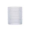 Embossed Glass Cup Vintage Dot Pattern Drinking Glasses for Water Milk Coffee Juice Highball Mugs Retro Kitchen Barware