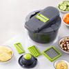 Manual Multi-functional Vegetable Dehydrator Set with Slicer Salad Spinner Vegetable Slicer  Fruit