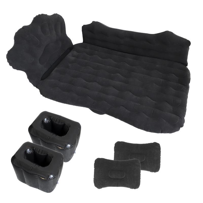 Inflatable Car Mattress for SUV and Sedan - Folding Travel Bed for Sleep and Self-Driving Tours