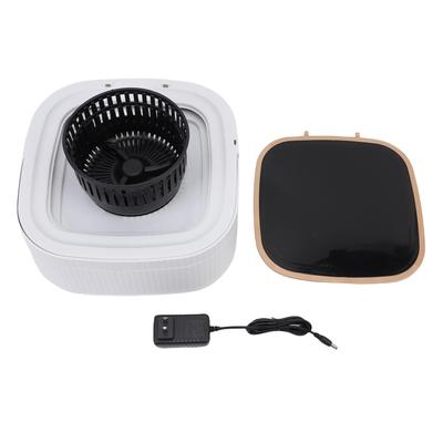 Portable Washing Machine 11.5L Foldable Portable Washer with Soft Drying Automatic Drainage for Home Dormitory US Plug