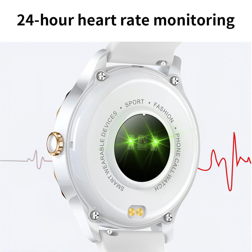 Crtorrs Smartwatch Lussuoso Bluetooth Chiamata HD Smartwatch Acciaio Inossidabile Orologi Sportivi Per Uomini Donne Telefoni Ios Android