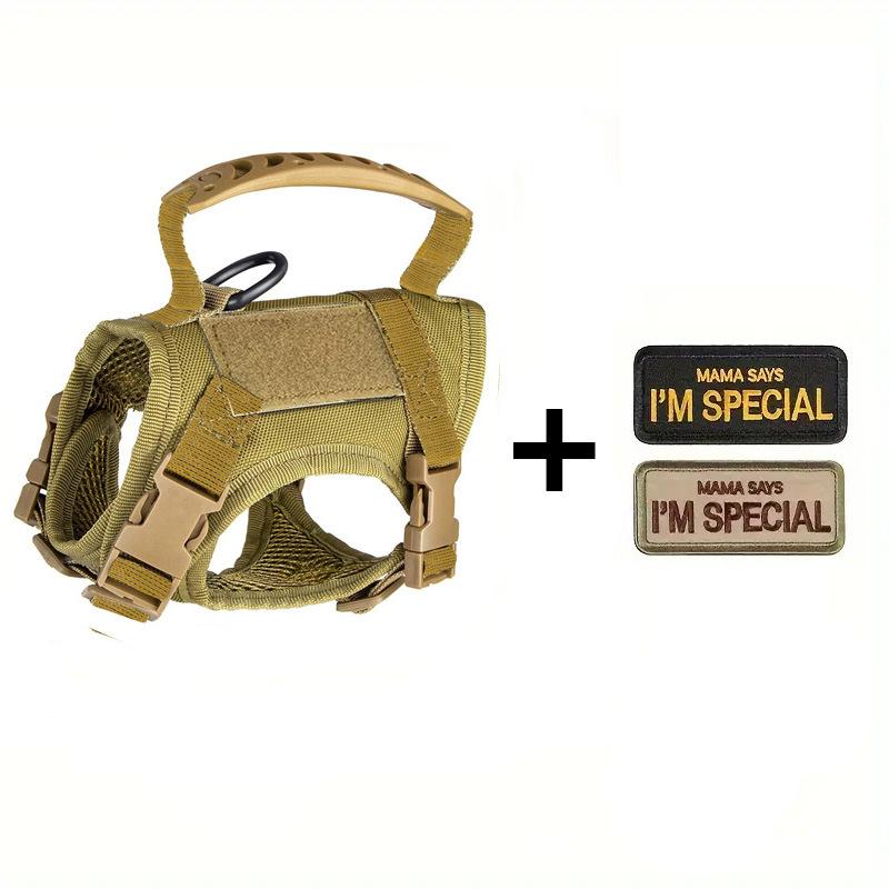 Tactical Cat Chest Harness Vest-style Traction Rope Adjustable Cat Harness Go Out Pet Dogs Prevent Breaking Training Cat Harness