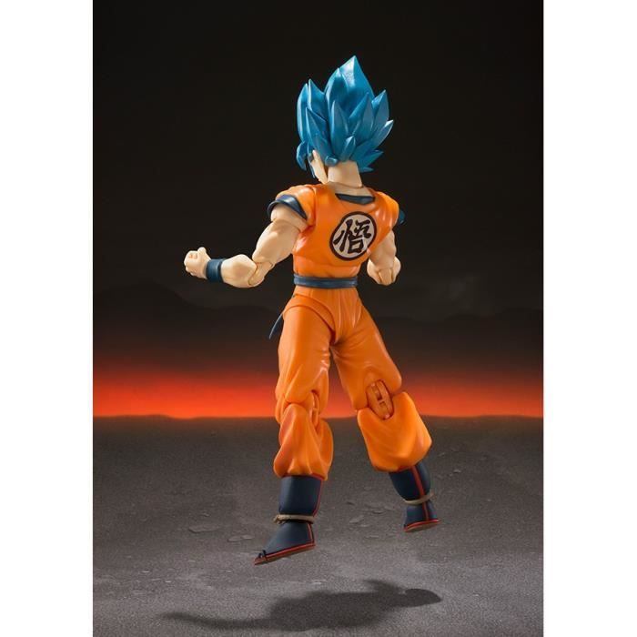 Figurine Dragon Ball Z - Super Saiyan God Super Saiyan Son Gokou S.H.Figuarts 14cm