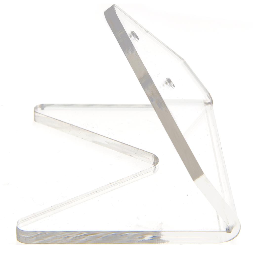 Suport Rack de Afișare Skateboard Acrilic Transparent Montare pe Perete Umeraș Suport pentru Uz Casnic sau de Birou