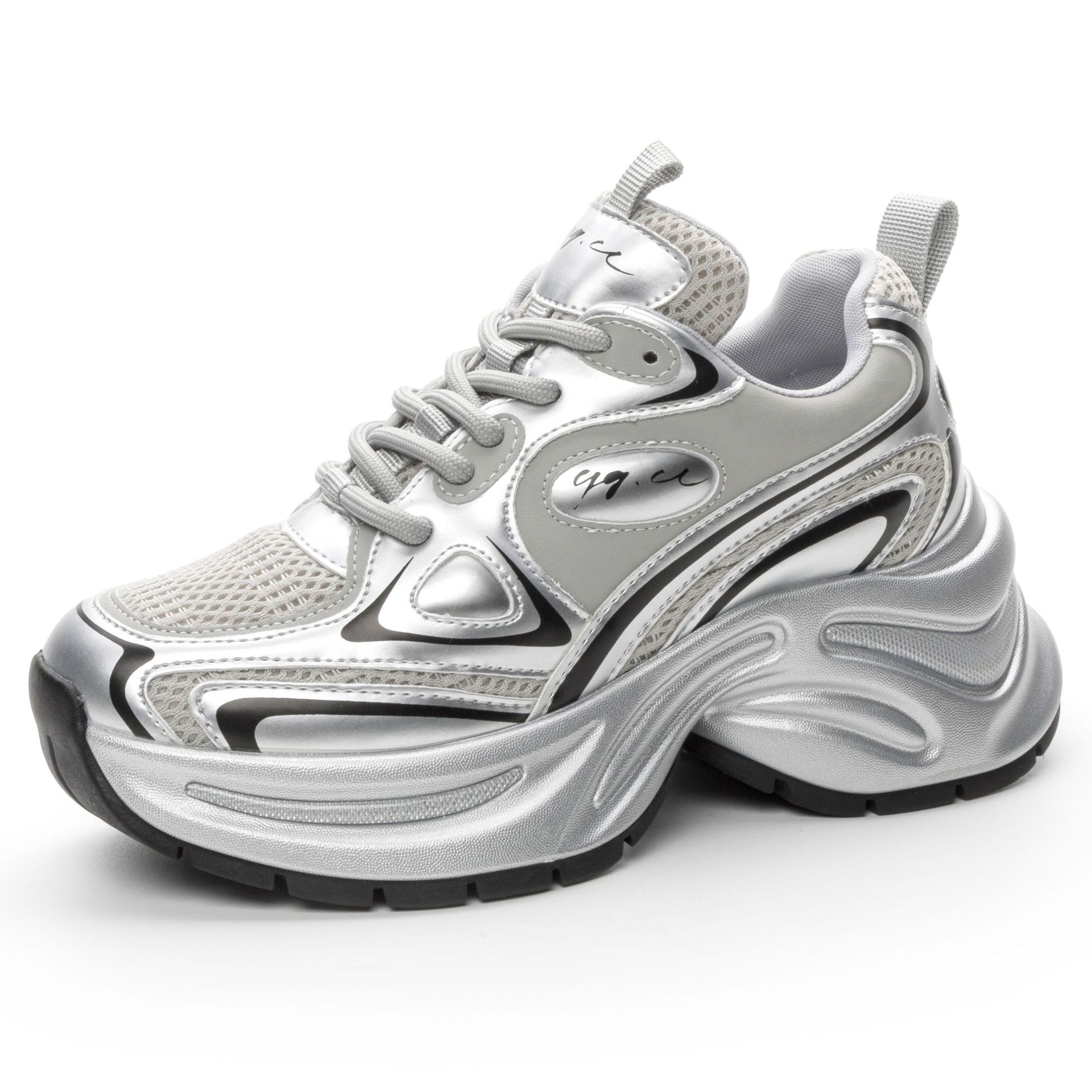 

Custom Paris teenage daddy shoes women s 10XL versatile breathable platform height increase 25 new sports casual shoes for women 35