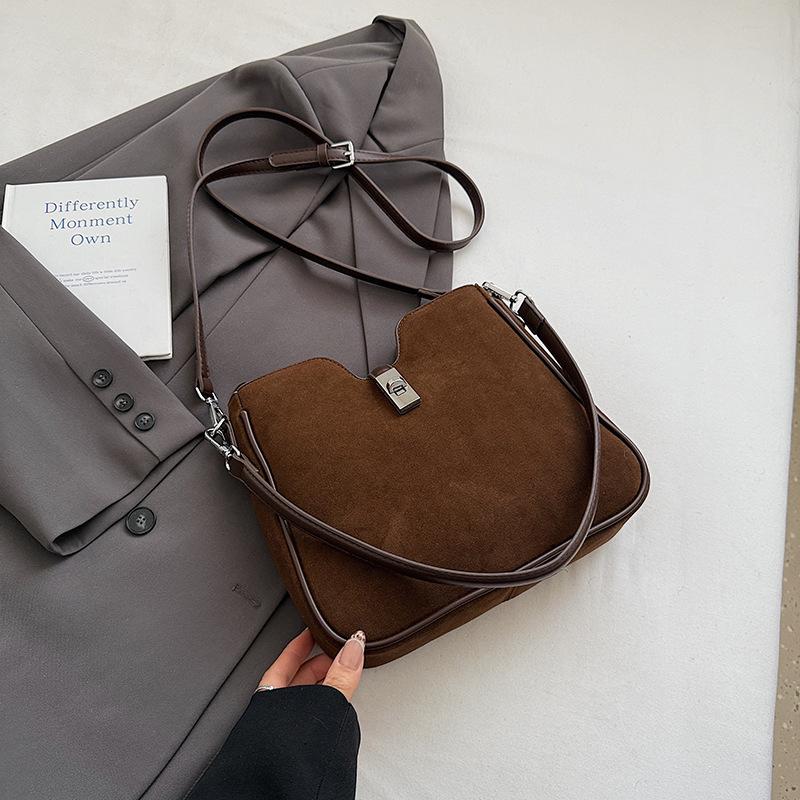 2025 Vintage Matná Minimalistická Velkokapacitní Taška Přes Tělo/Taška Přes Rameno