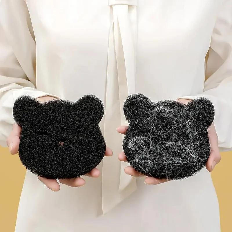 Pet Hair Remover Bear Shape Laundry Ball Washing Machine Lint Catcher Reusable Clothes Sofa Cat Dog Hair Cleaning Sponge