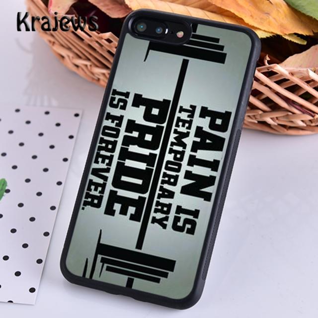 Krajews Gym Fitness Bodybuilding Phone Case Cover For iPhone 17 Air 16 15 14 Plus 11 12 13 Pro Max Plus Coque Fundas