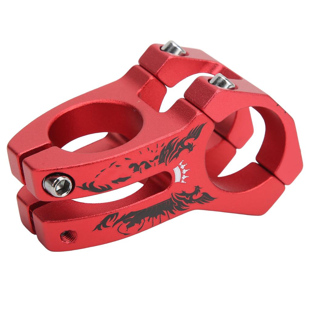 Mountain Bike Stem Lightweight Aluminum Alloy Hollow 31.8mm Curved Knife Marking Short Handlebar