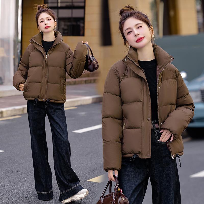 Abbigliamento in Cotone Morbido Taglie Forti per Donna Giacche Imbottite in Cotone Invernali Cappotti Invernali alla Moda da Donna Abbigliamento Spesso in Cotone da Donna Stile Corto