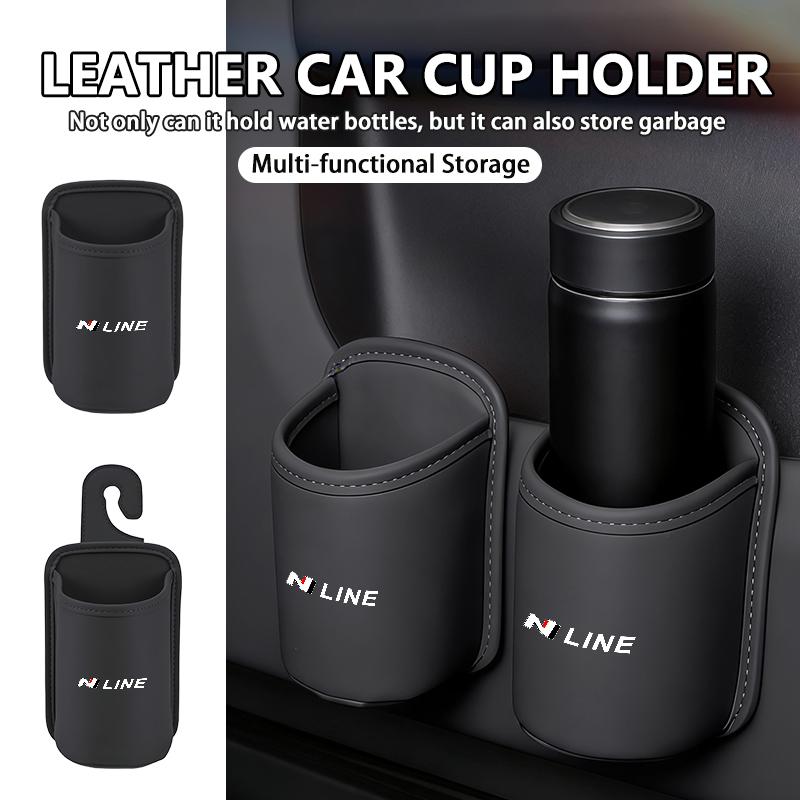 Car Door Cup Holder Organizer Storage Bin Drink Rack Auto Cup Interior Accessories For Hyundai N LINE i30 i20 Sonata Accent TT34