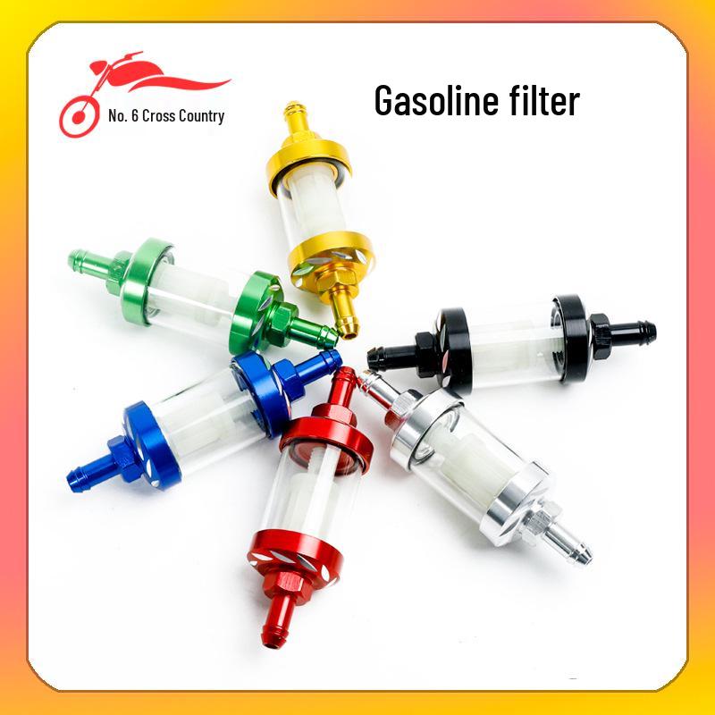 

Универсальный внедорожный мотоциклетный бензиновый фильтр - Прозрачный, Съемный, Моющаяся чашка масляного фильтра Green Filter