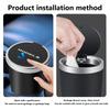 AMV1 For Tesla Car Logo Trash Can Cup Holder Portable Mini Waterproof Storage Garbage Bin Model 3 Y S X Roadster P75D P85D P100D