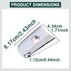 Chrome Exterior Outer Door Handle Cover With Hole for INFINITI QX60 QX70 QX80 EX35 FX35 FX50 QX50 QX56 80646-1BA0A Front Left
