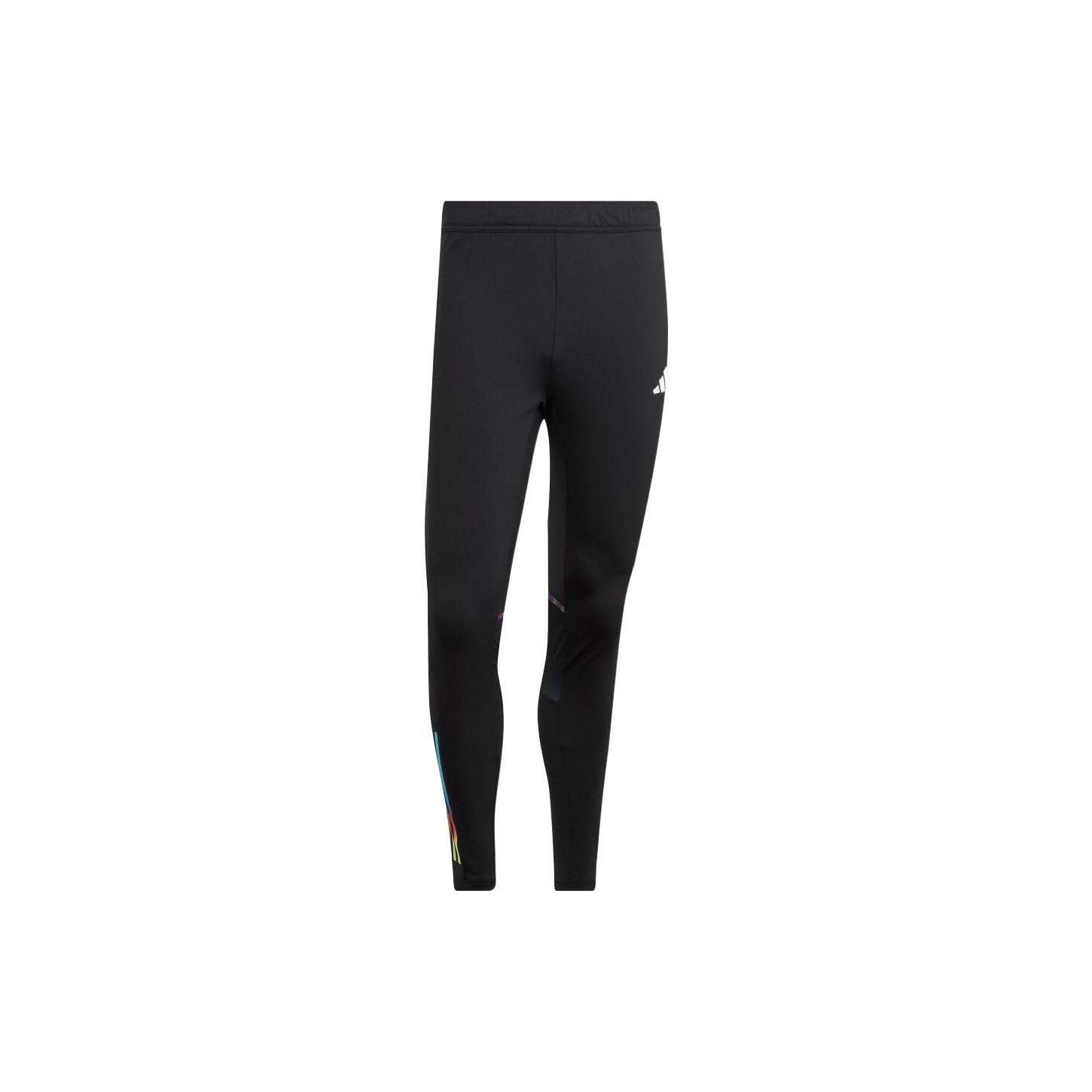 

Adidas Slim Fit Mid-Rise Joggers Men Bottoms Black HC1414 L