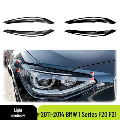 2011-2014 BMW 1 Series F20 F21 High-Spec Headlight Eyebrow Stickers
