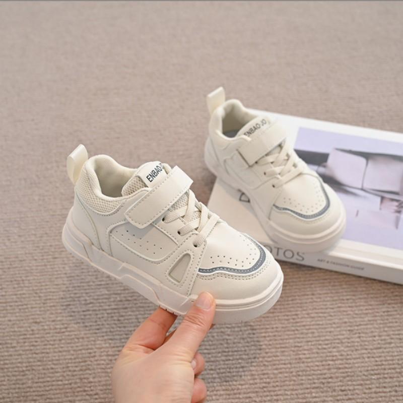 

Children s board shoes Spring Autumn new products girls sports shoes boys casual shoes baby white shoes black beige 36