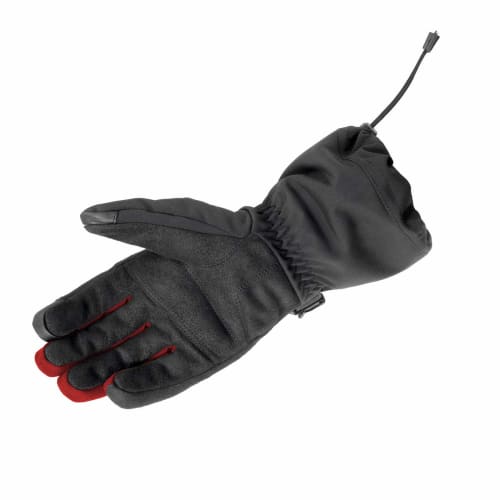Komine Bike System Winter Long Gloves L Black/Red 06-845 GK-845