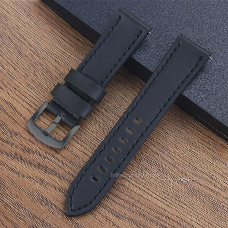 Quick Release Vintage Retro Genuine Leather Watch Band 18mm 20mm 22mm 24mm Soft Watch Bracelet Men Women Watch Strap Sport Belt