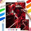 Deadpool Oil Painting Painting Art Handmade Diy Painting Home Decoration Gift