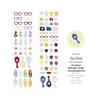 Sugar Poem PET 3D Silver Adhesive Tape: 'Exquisite Korean Patterns' Series - 4 Styles