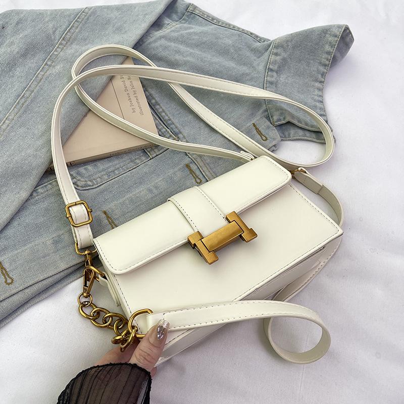 New Niche Design Popular Chain Small Square Bag Versatile Single Shoulder Messenger Women's Bag