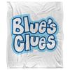 BlueÂ´s Clues Silky Logo Supersoft Blanket